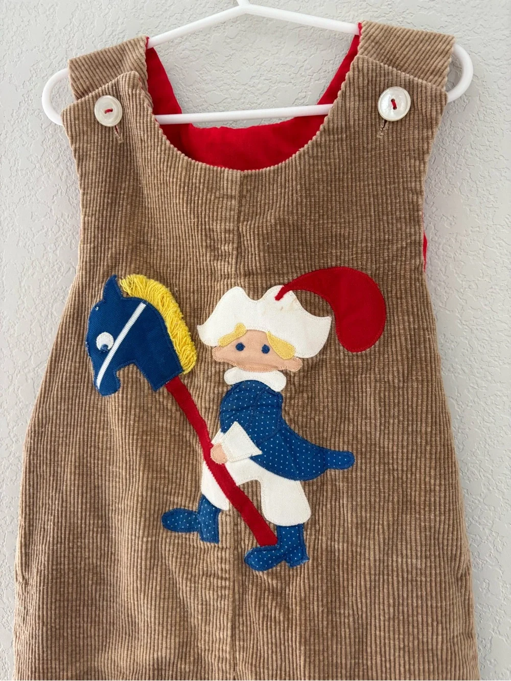 Vintage Chocolate Soup Kids Corduroy Romper Overalls Retro Preppy Size 4